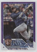 2023 Topps Series 2 Retail Purple Foil /799 Harold Ramirez Ramírez #387 h7i