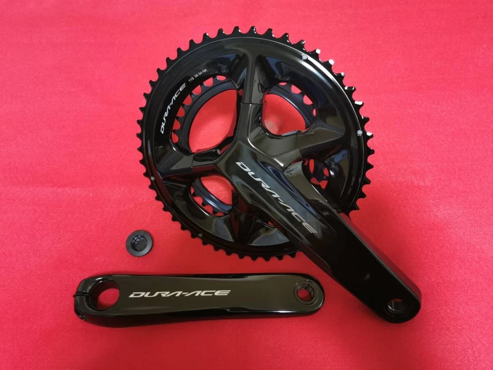 Juego de bielas Shimano Dura-ACE FC-09 167,5 mm 52/36T NUEVO 11s 12s Compatible R9200 Base Foto 2 de 4
