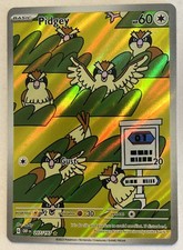 Pidgey Holo Illustration Rare SV03: Obsidian Flames 207/197 NM on eBay