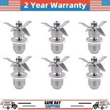 6Pcs Cutting Blade Assembly Replacement 502977 For Waring CB6 CB10 CB15 CB10T
