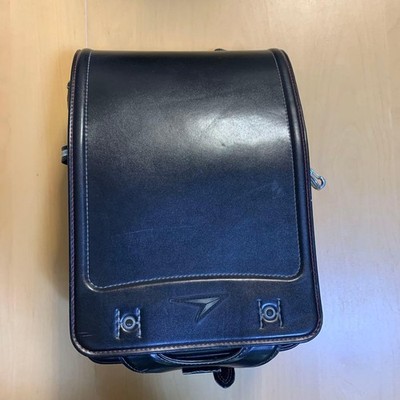 Randoseru Backpack Swift Black Synthetic Leather School Bag Undefeated
