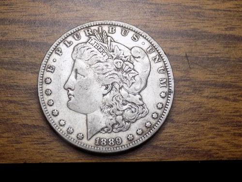 MORGAN SILVER DOLLAR 1889 O NICE KEY BETTER DATE AU+ HIGH GRADE 90% DOLLAR