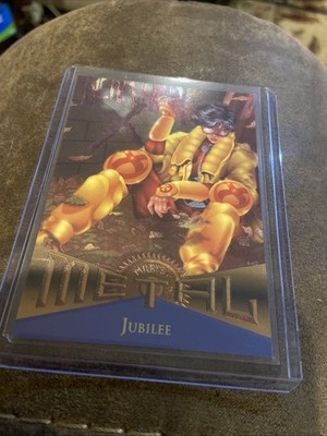 1995 Marvel Fleer METAL Trading Card Flasher Jubilee