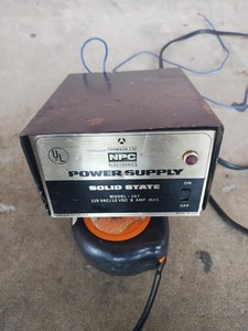 Thomson-CSF NPC Electronics Model 102 Solid State Power Supply  Tested Working