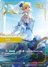 Lux, Crownguard #sp6 NM Riftbound Vendetta — live eBay listing