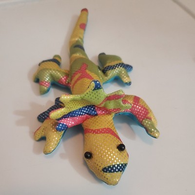 Used Lizard Gecko Plush Animals Toy Dolls  Kids Mini Decorate Fabric Gift