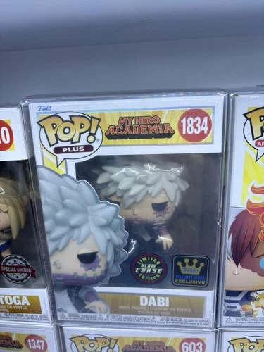 Funko Pop Plus My Hero Academia Glow Chase Dabi 1834 Specialty Vinyl Figure