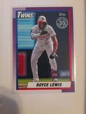 2025 Topps Series 2 - 1990 Topps Baseball Royce Lewis #90B2-1
