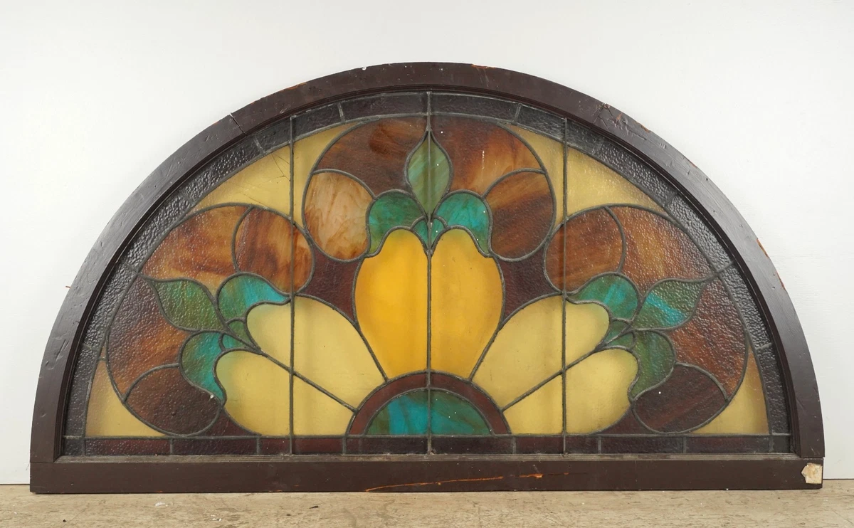 25+ Antique Stained Glass Windows Large 1900s Decade for sale