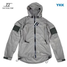 PCU L5 Tactical Jacket Nylon SoftShell Zipper Hoodie Coat Hiking Waterproof Tops