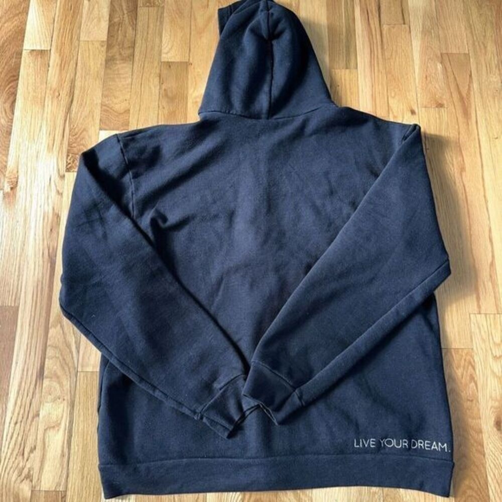 American Apparel F497 Flex Metal Zipper Long Sleeve Hooded Fleece Hoodie 2XL image 5