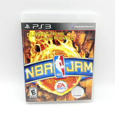 NBA Jam PS3 PlayStation 3 Basketball Game Complete w/Manual Tested