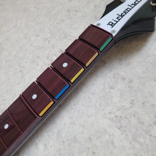 The Beatles Rockband John Lennon Rickenbacker Wireless Guitar Controller Xbox360 - Picture 3 of 15