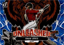 2023 Donruss #U9 Druw Jones Unleashed Blue #/249 Arizona Diamondbacks