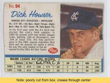 1962 Post Dick Howser #94 READ 0i1