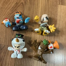 Lot Of 4 Tech Deck Skateboard Rider Figures Dudes 