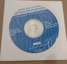 NEW Dell Drivers Diagnostic Utilities Resource CD Dell Inspiron Reinstall Disk