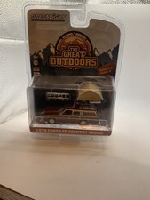 Greenlight 1979 FORD LTD COUNTRY SQUIRE w/Tent TOPPER The GREAT OUTDOORS