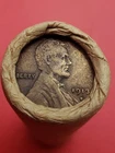 AU 1913-S LINCOLN WHEAT CENT 1916S LINCOLN WHEAT PENNY COIN ROLL ENDS BANKROLLED