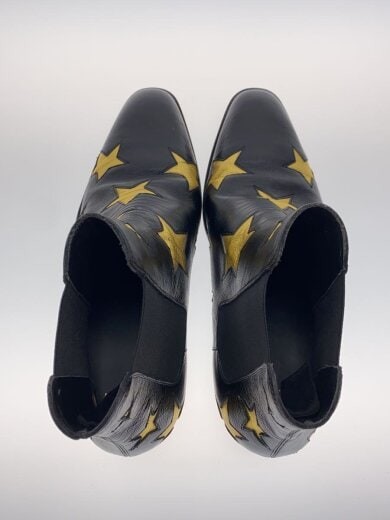 Stivali SAINT LAURENT stella tacco lato Gore taglia 44 nero 579404 