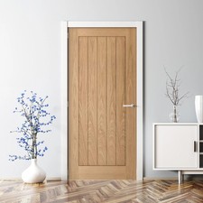 B-Grade Oak Internal Unfinished Farley Door (123717)