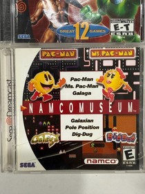 Dreamcast Games Lot - Sega Smashpack, Namco Museum - Working, CIB