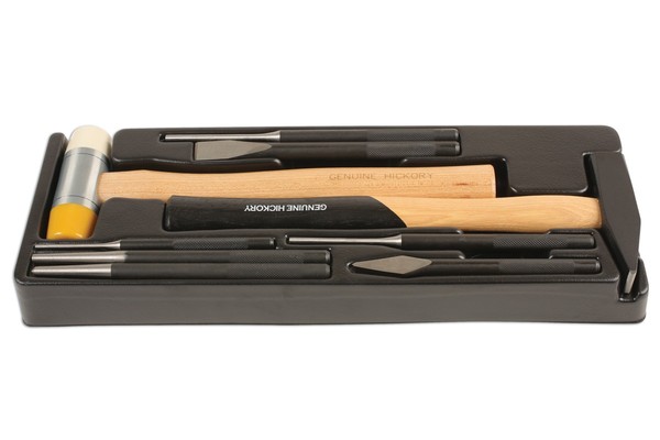 Laser Tools Hammer Und MeißEl Set 9 Teile 6595-image