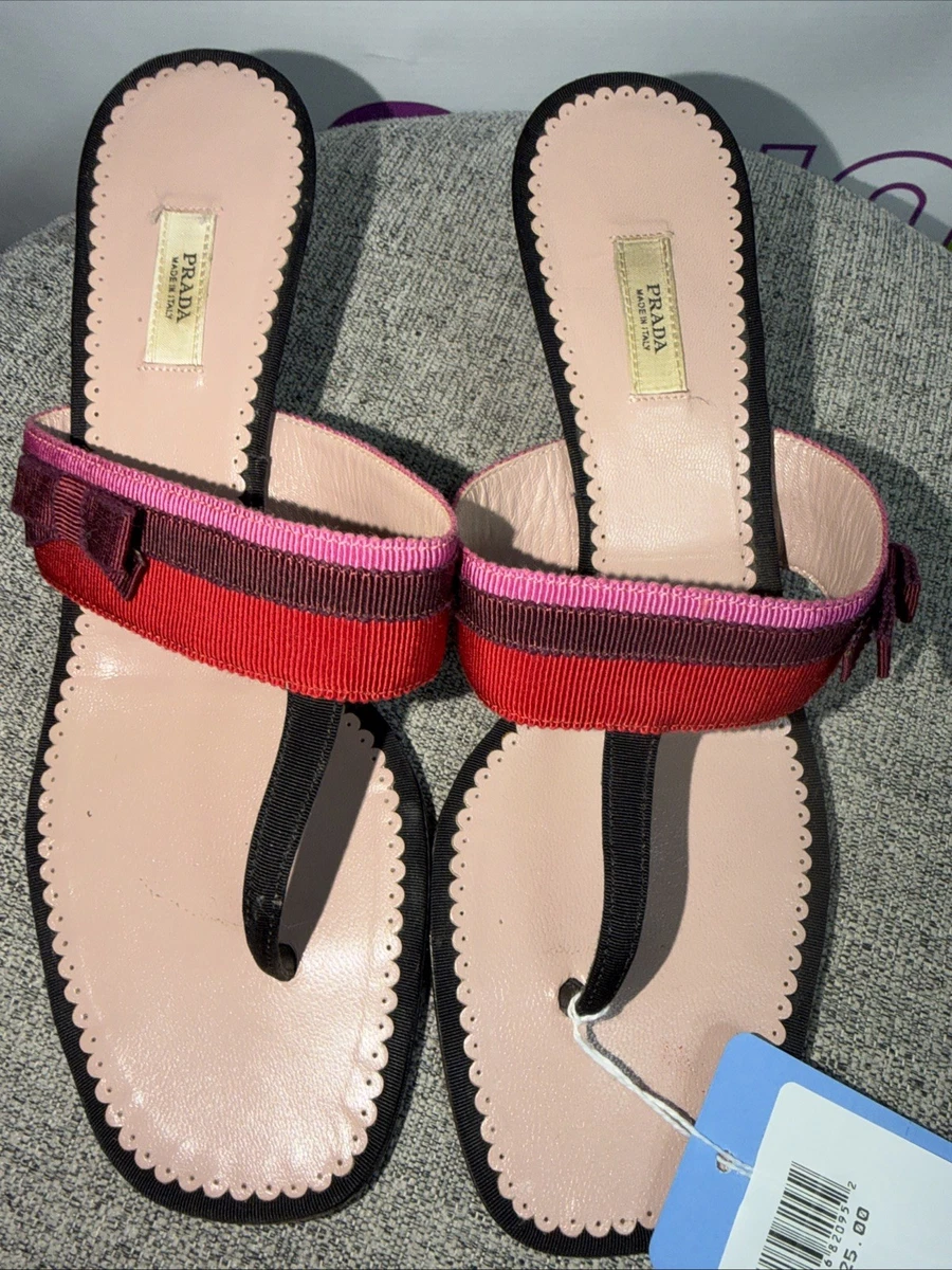 PRADA Thong Mid (2-2.9 in) Heel Height Sandals for Women for sale