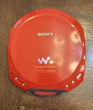 Vintage 90s Red Sony CD Walkman ESP Max - D-E...