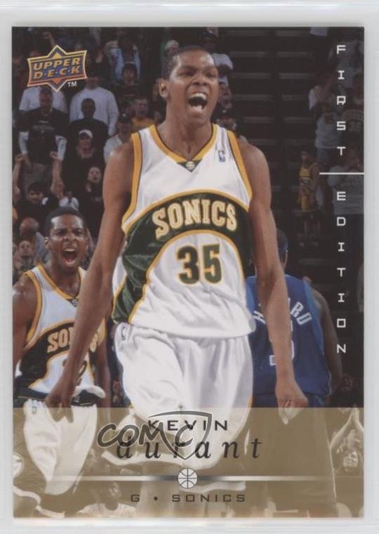 2008-09 Upper Deck First Edition Gold Kevin Durant #177 0o69