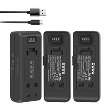 1300mAhBattery For Insta 360 R   Micro/Type-C Port Dual Charger