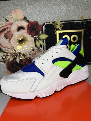 Nike Air Huarache Scream Green 2021 Men's Size 11 DD1068-100 NIB