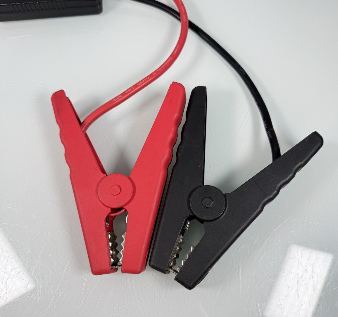 Jump-N-Carry JNC Portable Jump Starter Clamps Only 12V OEM Adapter Attachment