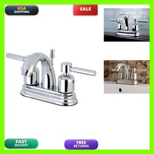 Kingston Brass FB5611DL 4" Center Set Lavatory Faucet Polished Chrome
