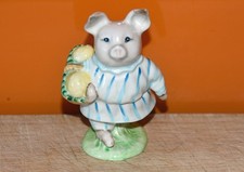 Beswick Beatrix Potter Little Pig Robinson   10cms high unboxed gold backstamp