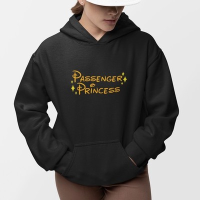 Passenger Princess Hoodie Cute Princess Style Funny Road Trip Sweatshirt