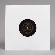 Bags Unlimited S10W - 10 Inch 78 RPM Paper Record Sleeves - 50 Count (White) [Ne