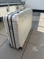 Rimowa Alu Koffer Silver Integral 2 Rollen Zahlenschloss Vintage Patina