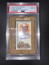 2024 Allen & Ginter Mini Baseball Autographs#MA-AD Andre Dawson