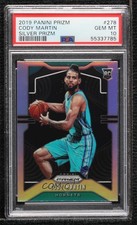 2019-20 Panini Prizm Rookie Silver Prizm Cody Martin #278 PSA 10 GEM MT 4al