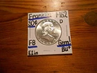 1962D silver Franklin Half Dollar BU+ BEAUTY!!!! WOW!!!!!