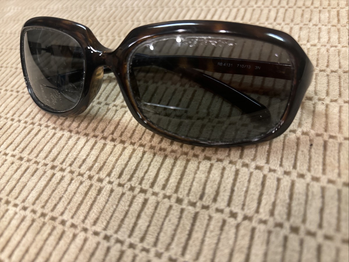 Ray-Ban RB 4131 Sunglasses Ray-Ban Italy RB 4131 710/13 3N Tortoise Plastic Sunglasses  main image 3