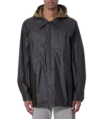 Lemaire Hooded Waxed Jacket New & Authentic