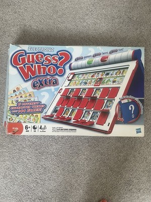 Elektronische Guess Who? Extra Milton Bradley 2008 FUNKTIONIERT 100% KOMPLETT