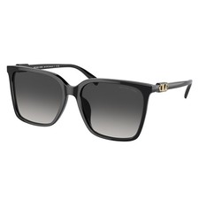 Michael Kors CANBERRA MK 2197U 30058G Black Plastic Sunglasses Grey Gradient