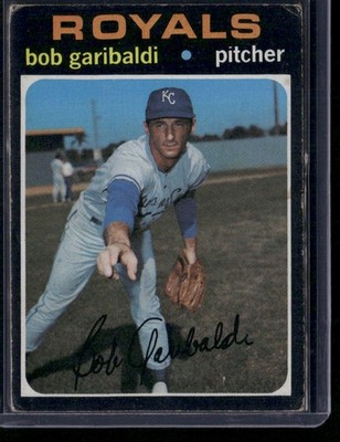 1971 Topps #701 Bob Garibaldi
