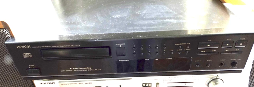DENON Stereo-CD-Spieler DCD-725, mit Fernbedienung - funktioniert. - Bild 2 von 4