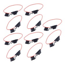 10pcs 12V 30A Auto Car Truck In-Line Mini Blade Fuse Holder Socket Waterproof