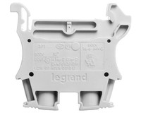 Schienenverbinder 2-Draht 10Mm2 Grau 037163