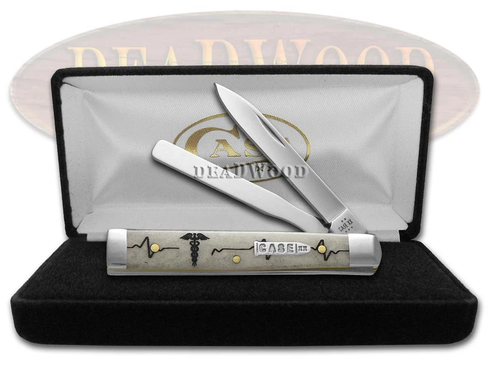 Карманный нож Case xx Knives Baby Doc медицинский символ натуральная кость 12513MS - Изображение 4 из 4